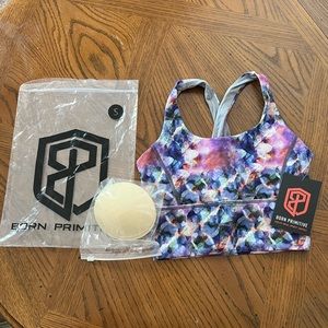 Born primitive sports bra size small NWT